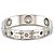 Anello Mini Love Cartier in oro bianco 18K - vista 2