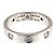 Anello Mini Love Cartier in oro bianco 18K - vista 3