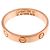 Anello Mini Love Cartier in oro rosa 18K - vista 3