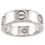 Anello Love Cartier in oro bianco 18K - vista 2