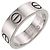 Anello Cartier Love in oro bianco 18K