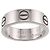 Anello Cartier Love in oro bianco 18K - vista 2
