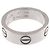 Anello Cartier Love in oro bianco 18K - vista 4