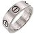 Anello Cartier Love in oro bianco 18K - vista 5