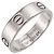 Bague Cartier Love Band en or blanc 18K #64