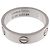 Bague Cartier Love Band en or blanc 18K #64 - vue 3