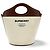 Burberry kleine Canvas-Eimer mit Leder Schwarz