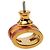 Hermès Hermes Pop H Stud Earrings Pink Golden - view 3
