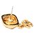 Orecchini a pendente a forma di diamante Chanel Coco Mark 1998 D'oro - vista 3