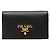 Prada Black Saffiano Leather Business Card Case