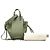 Bolso de mano/Bolso de hombro Loewe Hammock Mini Verde - vista 7