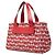 Borsa a mano in jacquard Canapa di Miu Miu Rosso - vista 2