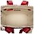 Borsa a mano in jacquard Canapa di Miu Miu Rosso - vista 4