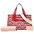 Borsa a mano in jacquard Canapa di Miu Miu Rosso - vista 6