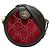 Borsa a Tracolla Gucci GG Velvet Nero Bordò