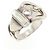 Hermès Hermes Boucles Sellier Silver Bandring