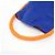 Hermès Bolsa de mão Hermes em algodão azul e laranja - vista 3