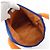 Hermès Bolsa de mão Hermes em algodão azul e laranja - vista 4