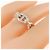 Ring Anello Hermès Chaine d'Ancre Enchainée - vista 4