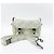 Christian Dior Diorcamp Messenger Padded Macrocannage Quilt Calfskin Small Bianco - vista 7