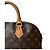 Borsa a mano Louis Vuitton Alma Marrone Pelle Oro D'oro - vista 3