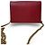 Clutch Gucci Marmont in pelle rossa Rosso - vista 4