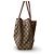 Borsa Tote Gucci Twins Rosa in Tela GG e Pelle - vista 5