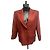 Vintage Yves Saint Laurent Variation Rust Wool Blazer