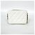 Chanel Square CC Chain Camera Quilted Caviar Mini Weiß - Ansicht 2