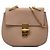 Bolso de hombro Chloé Drew Chain Rosa