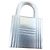 Lucchetto e Chiavi Hermès Argento Spazzolato Silver hardware