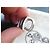 Lucchetto e Chiavi Hermès Argento Spazzolato Silver hardware - vista 6