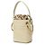 Borsa a mano/Borsa a tracolla Chloé ROY Logo Marrone Bianco Beige - vista 2