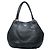 Sac à main Prada avec plaque logo triangle Noir