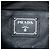 Sac à main Prada avec plaque logo triangle Noir - vue 9