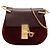 Chloé Drew Crossbody Shoulder Bag Bordeaux