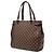 Bolso de mano Tote Louis Vuitton Damier Castaño - vista 2