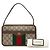 Borsa Gucci GG Supreme Sherry Line Ophidia Marrone Beige - vista 7