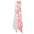 Hermès Hermes Twilly Whip Block Schal Pink Mehrfarben