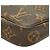 Borsa Louis Vuitton Monogram Pochette Accessoires Marrone - vista 6