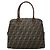 Fendi Zucca Handtasche braun Leder und Canvas