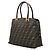 Fendi Zucca Handtasche braun Leder und Canvas - Ansicht 2