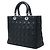 Sac à main Christian Dior Cannage Lady Large Noir - vue 2