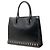 Autre Marque Saint Laurent Borsa Tote/Spalla 2-Way in pelle blu navy - vista 2