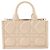 Christian Dior Macro Cannage Book Tote Mini Beige - vista 2
