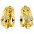 Orecchini Chanel Comet in diamanti e oro giallo 18K - vista 2