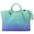 Borsa Chanel Deauville 2-way Chain Tote Blu