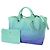 Borsa Chanel Deauville 2-way Chain Tote Blu - vista 2