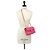 Borsa a tracolla Chanel Matelasse 23 con catena in rosa - vista 10