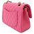 Borsa a tracolla Chanel Matelasse 23 con catena in rosa - vista 4